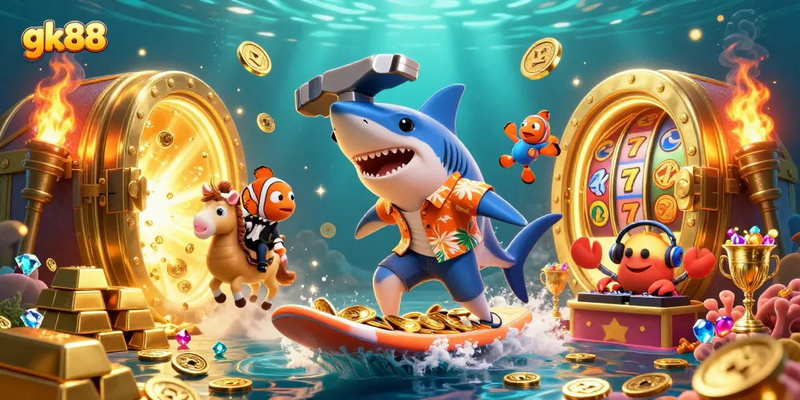 Experience thrilling gameplay at gk88 with vibrant slot machines and exciting underwater casino adventures.