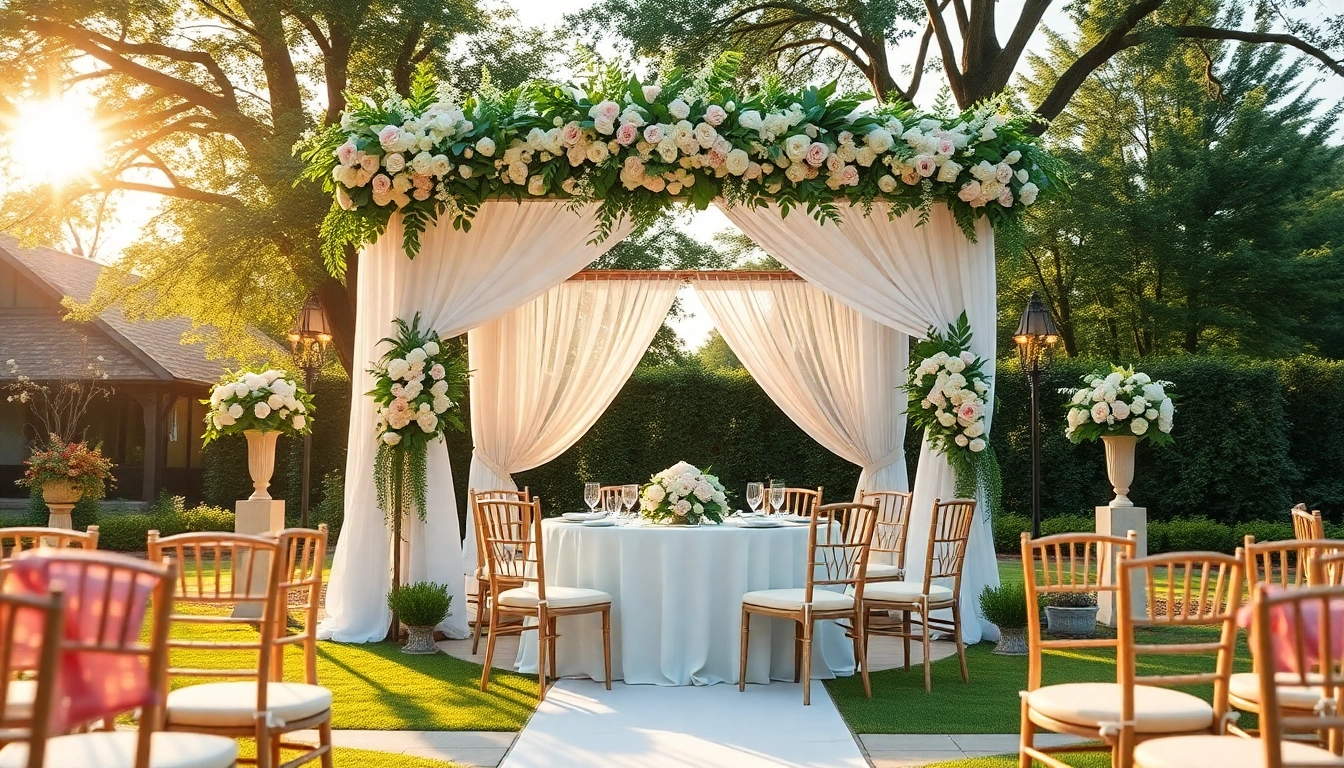 Review the Best Wedding Venue Jacksonville adorned with elegant decor and lush gardens.