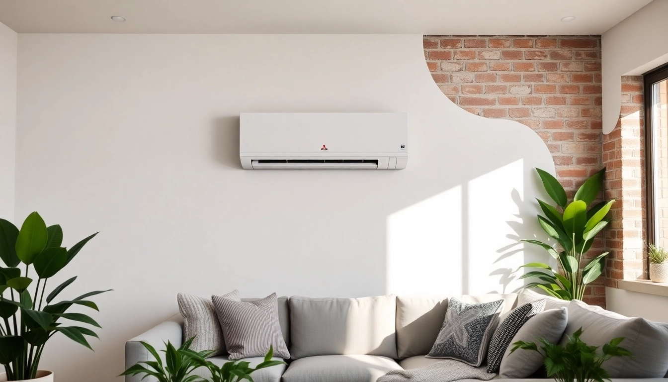 Optimize your space with a Mitsubishi mini split AC system for efficient cooling and heating.