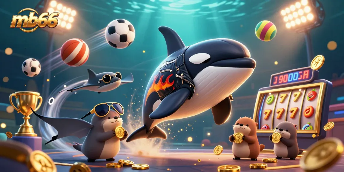 Bet on mb66 with a thrilling 3D casino scene featuring dynamic characters and vibrant game elements.