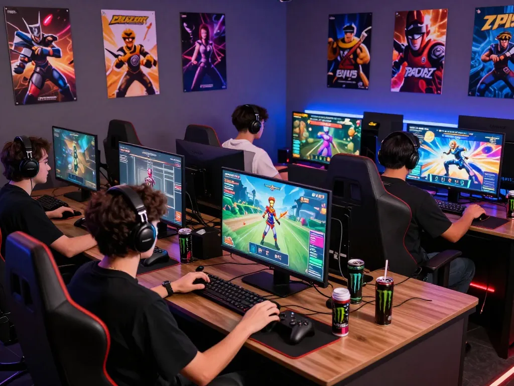 Engaging online gaming scene featuring players enjoying sun win multiplayer games with vibrant graphics and lively atmosphere.