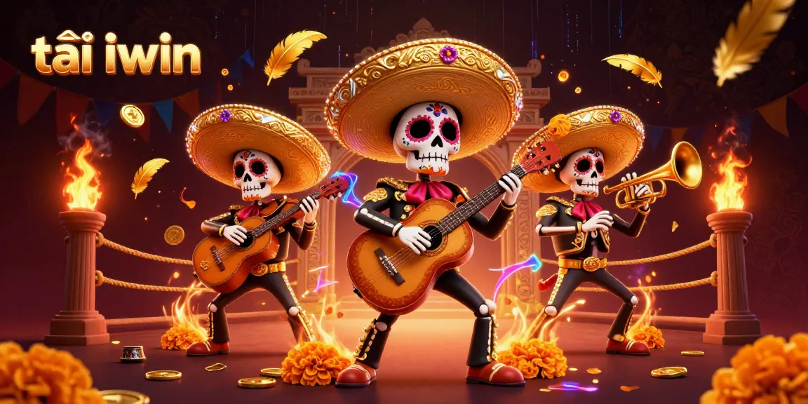 Enjoy vibrant gameplay with tải iwin as skeleton mariachi musicians bring the casino to life.