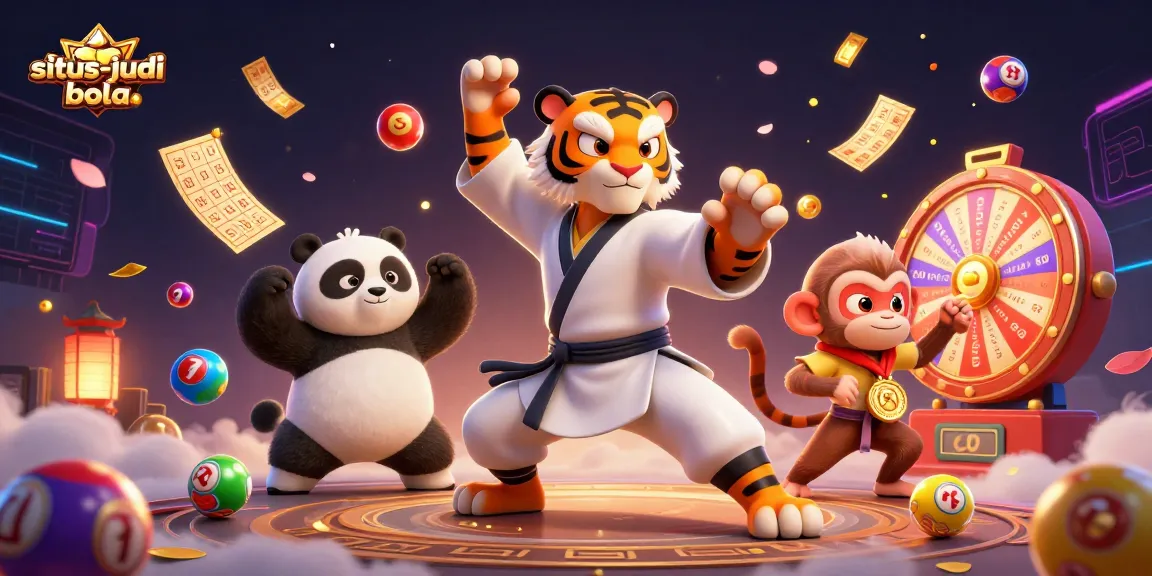 Experience thrilling gaming with situs-judi-bola featuring engaging characters and dynamic lottery elements.