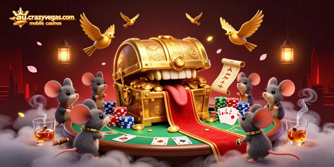 Engage with top games at au.crazyvegas.com mobile casinos, where thrilling poker dynamics await.
