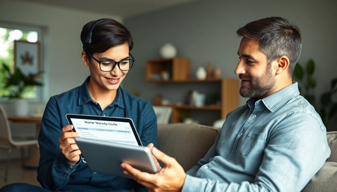 Get your home warranty quote online with expert assistance in a comfortable setting.