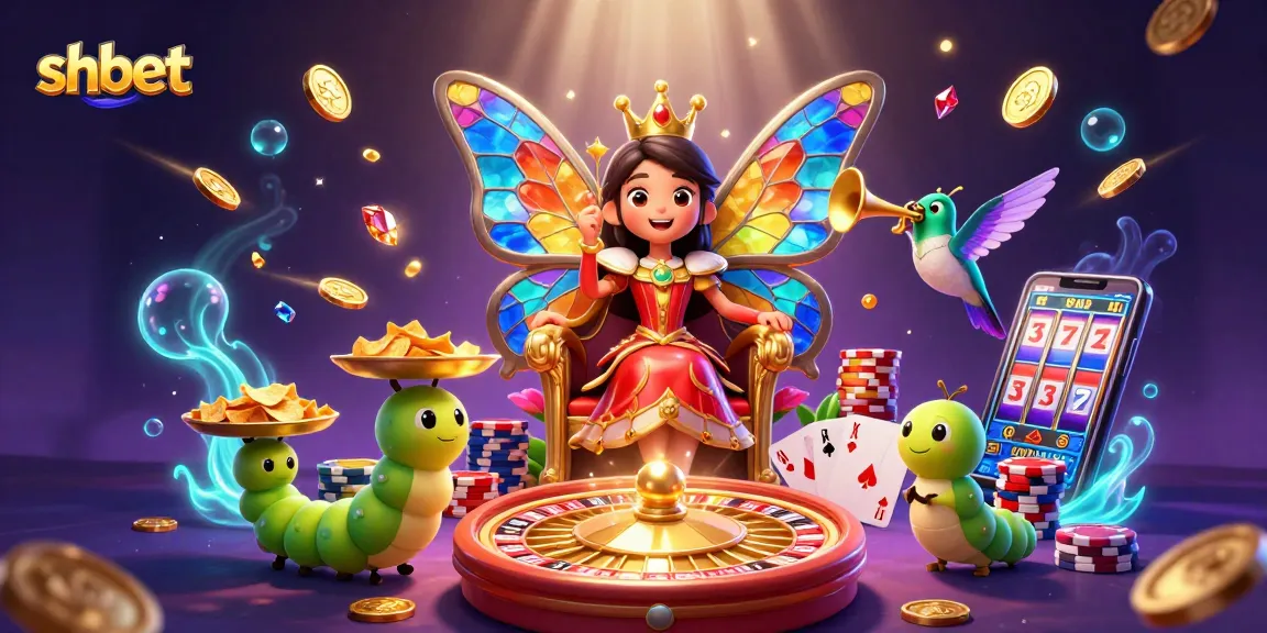 Experience thrilling wins at shbet with vibrant 3D casino elements and enchanting characters.