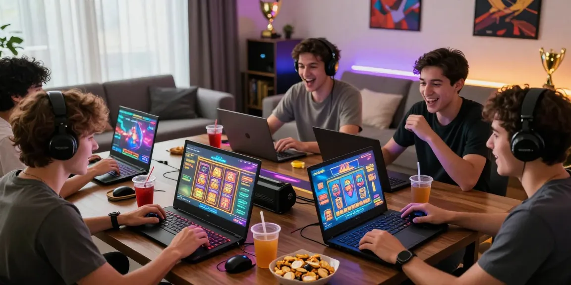 Xocdia88 players enjoying exciting online games in a lively atmosphere with vibrant graphics